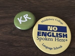 TA Badges for Middlebury Summer Language School