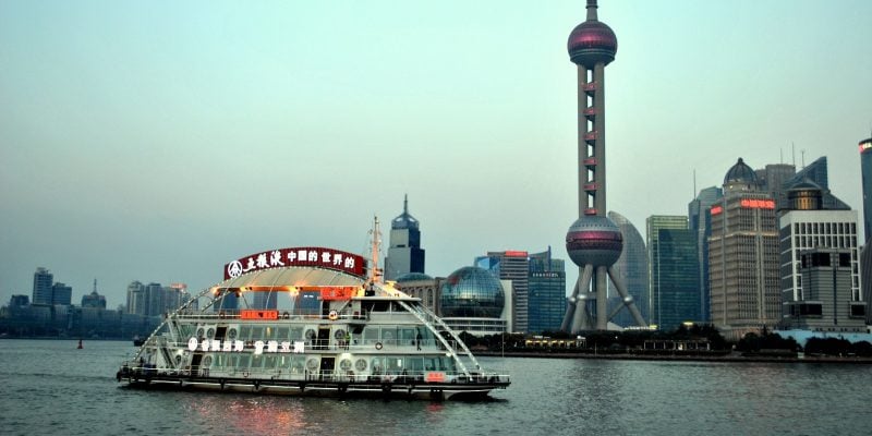 riverboat by the Bund