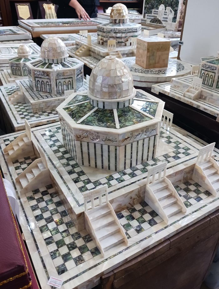 Model of Masjid al-Asqa building 