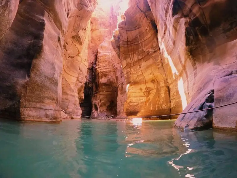 under rock water