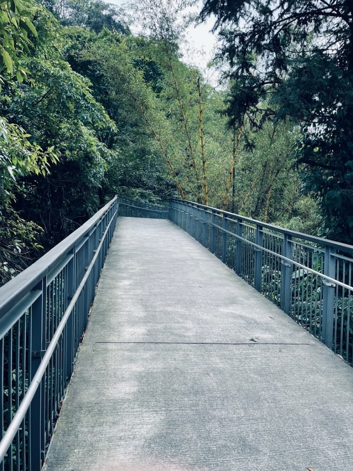 A path that looks like a bridge in Shifen District