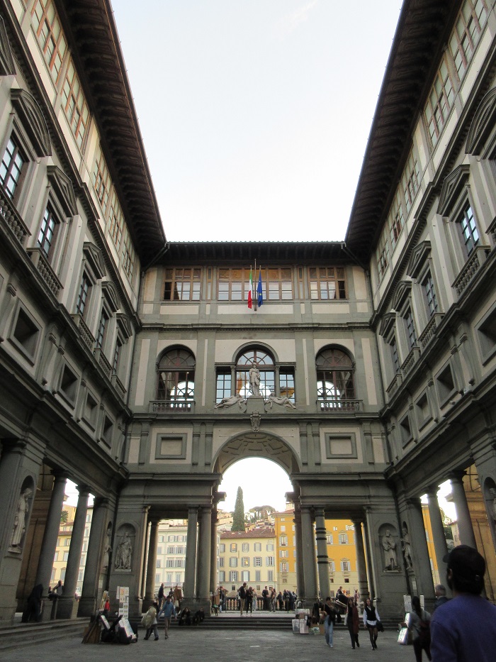Uffizi Gallery in Florence, Italy