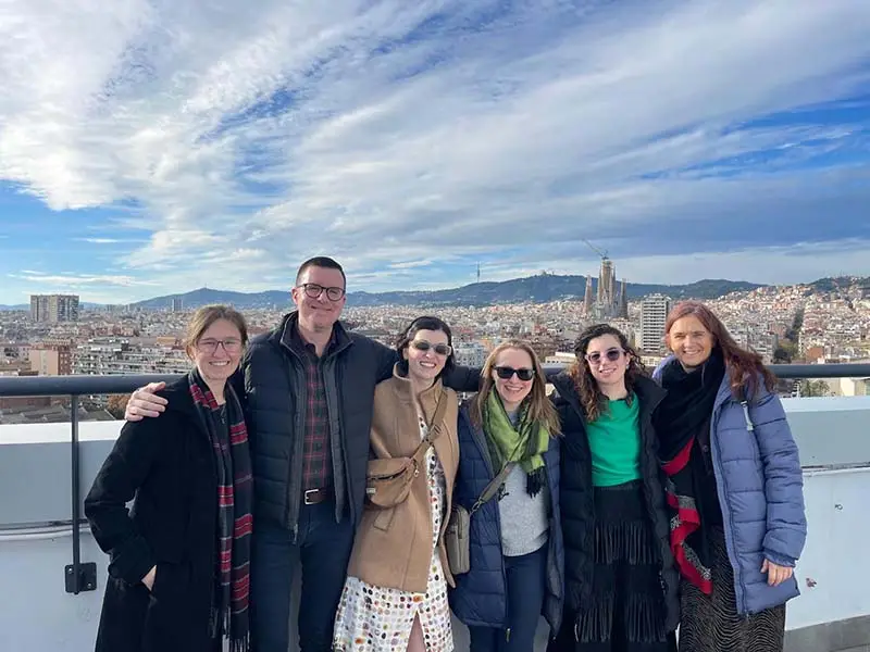 group of cet staff members