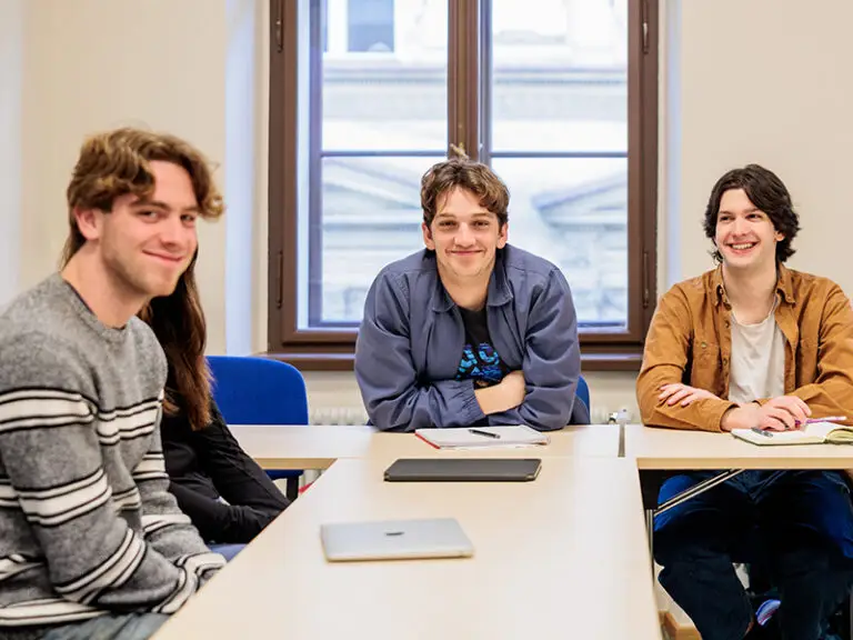 students in classroom