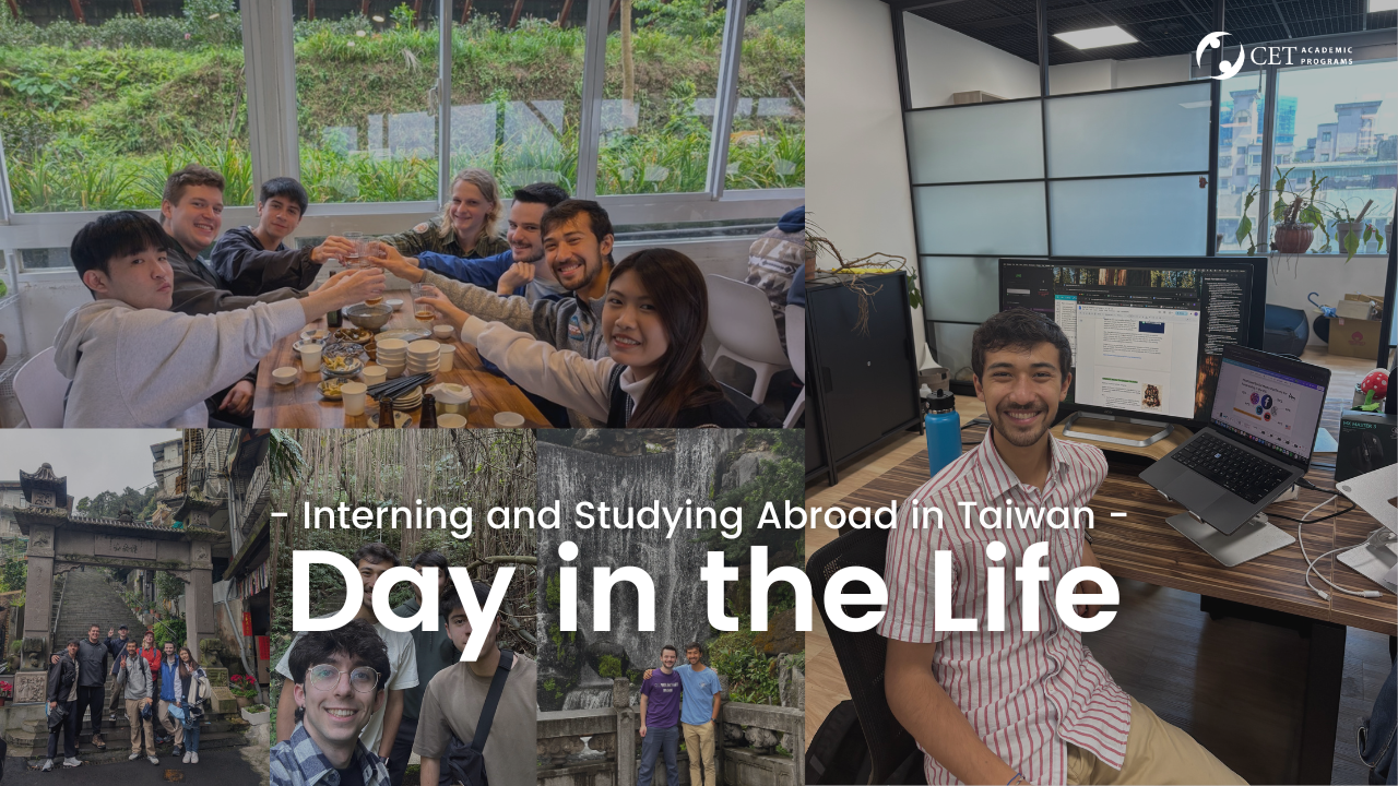 Interning & Studying at CET Taiwan