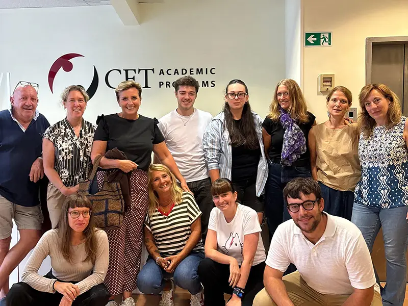 group of CET florence staff