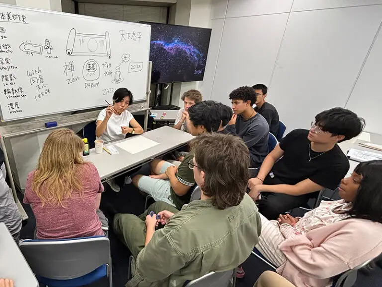 students in classroom