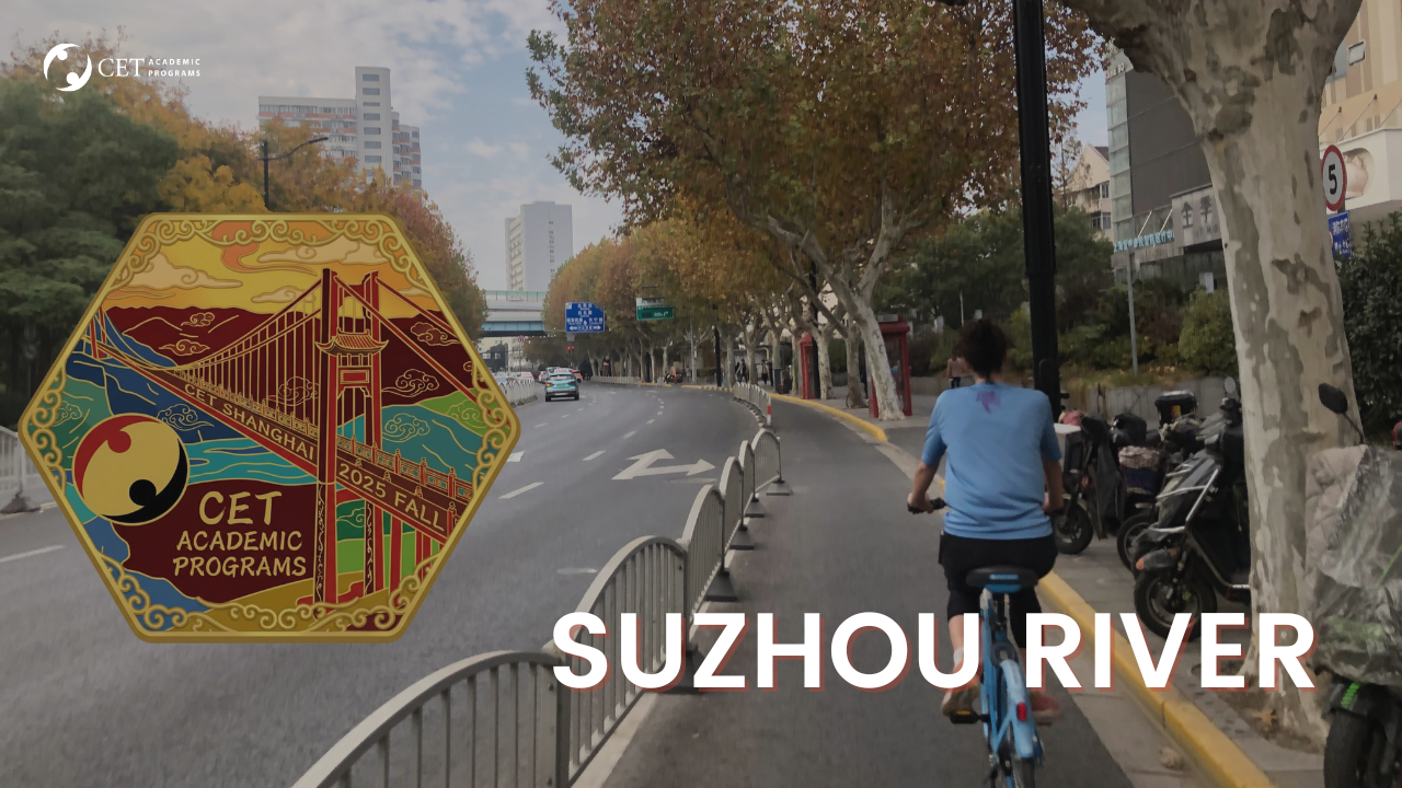 Running by Suzhou River