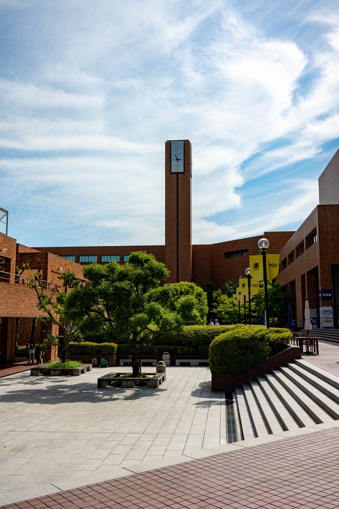A part of the Osaka Gakuin University campus
