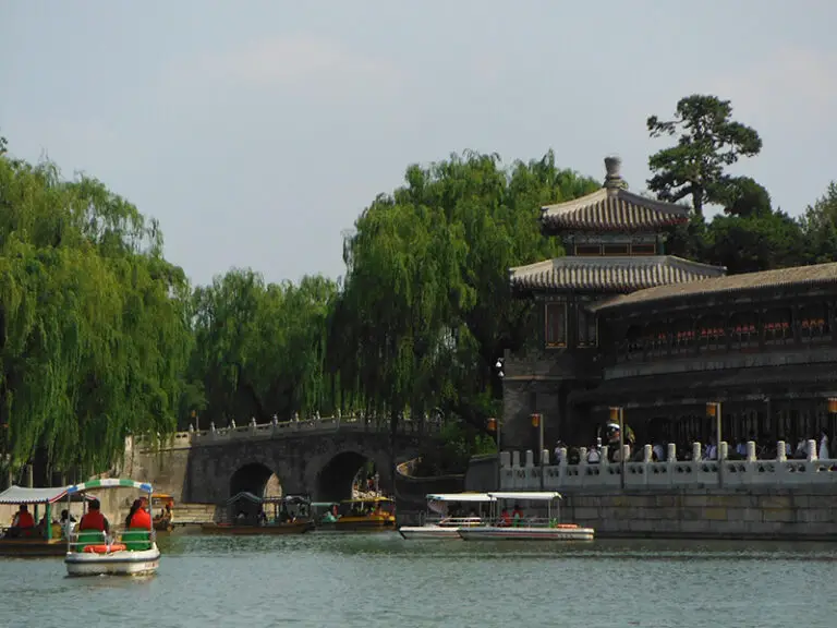 view of lake with boats