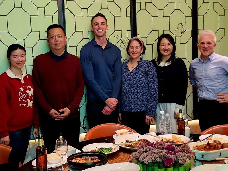 group of CET Shanghai staff members