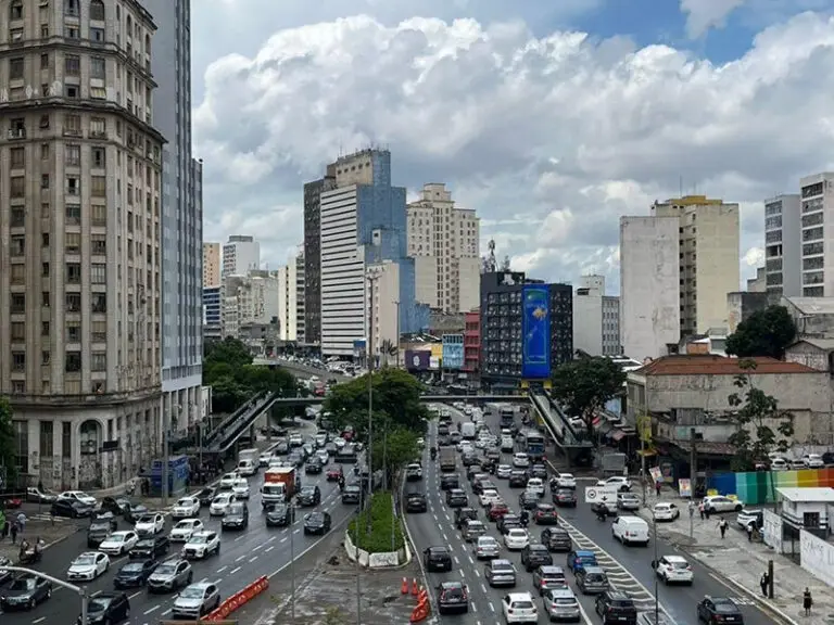 city scene of sao Paulo